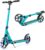 GYMAX Children’s Foldable Scooter with 2 LED Wheels, 3 Adjustable Height Positions & 200 mm PU Wheels, Scooter up to 100 kg Load Capacity, Kick Scooter for Children from 8 Years