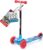 meteor 3-Wheel Children’s Scooter with LED Light Wheels and Balance Steering – Height-Adjustable Tricycle Children’s Scooter with Non-Slip Footboard – Safe Scooter from 3 Years