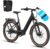 DERUIZ Quartz SUV E-Bike 27.5 Inch E-Mountain Bike with 644Wh Battery, 250W 55Nm Motor, Hydraulic Brakes, 8-Speed Derailleur, RH 46 cm Offroad & City Electric Bicycle for Men and Women, Max 150 km