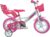 Dino Bikes 124RL-UN Unicorn Bike, White/Pink