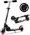 TENBOOM Children’s Scooter from 3 Years, 2 Wheels Foldable Scooter, 3 Height-Adjustable Children’s Scooters, LED Wheels, Children’s Scooter for Girls and Boys