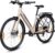 SAXONETTE E Bike Women’s 28 Inch Deep Entry with 36 V 11.6 Ah Battery, Electric Bicycle Adult with Hydraulic Brake, 7-Speed Derailleur Gear, Pedelec with Pannier Rack for Women/Men/Men