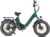 E Bike Folding Bike 20 Inch Electric Bicycles, Electric Folding Bike for Men and Women, 48 V 18 A x 2 Double Batteries, 250 W Rear Motor & 25 km/h, Hydraulic Brake, Deep Entry E-City Bike/Folding