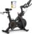MERACH Profi-Heimtrainer Fahrrad mit 10kg Schwungrad, Max Laufruhe und Stabilität, Studio-ähnliches Training zu Hause, Leises Magnetbremssystem, Stoßdämpfender Luftkissensattel, Eigene App, Bis 158KG