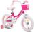 JOYSTAR 14/16/18 Inch Children’s Bicycle for 3-8 Years Old Girls, 14/16/18 Inch Girls Bicycle with Stabilisers and Basket