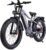 RZOGUWEX Electric Bicycle, 26 Inch Off-Road Ebike for Adults with Removable 48V 25Ah Lithium Ion Battery, 7 Speeds with Double Shock Absorbers and Double Hydraulic Disc Brake (Black)