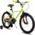 Hiland 12/14/16/20 Inch Kids Bicycle for Boys 3-10 Years with Stabilisers, Boys Bicycle with Handbrake and Coaster Brake, Black/Green/Blue