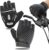 MTB Gloves, Half Finger Summer Cycling Gloves for Men and Women, Shockproof Gel, Breathable, Comfortable, Non-Slip, Suitable for Motorcycles, Bicycles, MTB, Gym