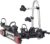 Westfalia BC 60 Bicycle Carrier for trailer coupling incl. Extension set for 3 Bicycle – Folding Tow Bar Carrier – Universal Bike Carrier with 60 kg Load Capacity