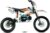 125cc Dirt Bike Cross Bike Motor Bike KXD 612 E+K 17/14 Inch with Headlight