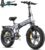 ENGWE EP-2 Boost Folding Electric Bicycle with Torque Sensor, 48 V 13 Ah Removable Battery Range 120 km and 250 W Brushless Motor, LED Display, 20 x 4.0 Inch Fat Tyres and 7 Gears