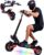 Autonomia di 55 KM Electric Scooter for Adults with Road Approval for Adults, Max. 20 km/h, 10.5 Inch Pneumatici, Doppio Ammortizzatore e Freni a Disco Anteriori e Posteriori, Regalo Quotidiano e Festivo