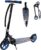 Habib Gruppe Cityroller Scooter Children’s Scooter Youth Scooter 8-15 Years Foldable Wide Deck Height Adjustable Colourful Handles