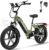 R6 Electric Bicycle, 48 V 15.6 Ah Large Capacity Removable Battery, Range up to 120 Km, Suitable for Men and Women, with LCD Display, Seat Height Adjustable