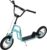 HOMCOM Children’s Scooter Handlebar Adjustable Scooter City Scooter Children’s Scooter Kickboard with Pneumatic Tyres 12 Inch from 5 Years Blue 120 x 58 x 75-80 cm