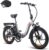 Fafrees F20 E Bike Folding Bike 20 Inch for Adults [Official] Men’s Ebike Women’s 18AH/ 20Ah Battery, Electric Bicycle 250W, E Fat Bike 140 kg, Electric Bike, Electric Mountain Bike 25 km/h Update
