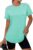 Gyabnw UV Sports T-Shirt Women’s Sports Shirt Functional Shirt Short Sleeve Running Shirt Fitness Top Yoga Protective Clothing
