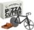 URBAN ZWEIRAD Bicycle Pizza Cutter with Magnetic Wall Mount Non-Stick Coating and Rustproof Family Pizza Roller, Bicycle Gift Ideas