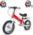 YBIKE Balance Bike 2-in-1, Children’s Bicycle with Pedals, Shock Absorbers, Mudguards, 12 14 Inch Wheels, Suitable for Children from 2-7 Years, 4 Colours Training Vehicles