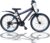 Talson 20 Inch Shimano 18 Speed Mountain Bike with Fork Suspension and Lighting