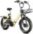 D20PRO Adult Electric Bicycle is Equipped with Single and Dual 36V 20A/42.4Ah Removable Batteries, 20 x 3.0 Inch Wide Tires, and Hydraulic Brakes