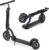 Movino Air City Scooter / Folding Scooter for Teenagers and Adults, Large Pneumatic Tyres, Non-Slip Footboard, Height-Adjustable Handlebar