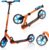 Best Sporting Adult Scooter, Folding Scooter with Stand, High-Quality City Scooter for Adults, Scooter with Wheel Size 205 mm, Ergonomic Handlebar