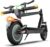 E Scooter with Road Approval, Max 60 km Range, E Scooter with Indicator, 10 Inch Electric Scooter with Damping and App, Foldable Electric Scooter up to 120 kg, 500 W Electric Scooter Adult for Commuting