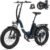 Touroll S2/S2 Pro 2026 Folding E-Bike Men, 250 W Fatbike, 20 x 4.0 Inch All-Terrain Tyres, 150 km Range, 720 Wh Battery, StVZO Road Legal – Electric Bicycle for City, Offroad & Commuter