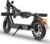 E Scooter with Road Legal with App Max 40 km Range, 10 Inch Electric Scooter with Honeycomb Tyres, Dual Brake System and Double Suspension 20 km/h, Electric Scooter up to 120 kg for Men and Women