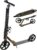 RAVEN Scooter Kick Scooter for Children Adults | Foldable | Height Adjustable | Carry Strap | Bell | Bottle Holder