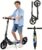 FREEDARE Cityroller Scooter for Children and Adults Foldable Scooter for Adults 200 mm Large Wheels Scooter Height Adjustable up to 100 kg Children’s Scooter