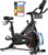 MERACH Heimtrainer Fahrrad mit Magnetischem Widerstand, Leises Hometrainer mit 8 KG Magnet-Schwungrad(+33 % Trägheit), Verstärkter H-Rahmen, Stoßdämpfender Luftkissensattel, Eigene App, Bis 150KG