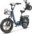 SAMEBIKE E-Bike Folding Bike Electric Bicycle with 20 Inch Fat Tire, 13Ah Lithium Battery for Long Range up to 120 KM, 7-Speed All-Terrain Ebike Men for MTB, Beach & Snow