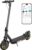 Electric Scooter for Adults, 10 inch, App Control, Double Brake System, Front and Rear Shock Absorber, 60 km Long Range, Load 286 lb
