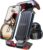 Pnitri Mobile Phone Holder Bicycle, Bicycle Mobile Phone Holder Handlebar – [Improved Installation], E Scooter Mobile Phone Holder, Universal Mobile Phone Holder Bicycle Handlebar for iPhone, Samsung Smartphones