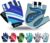 Cycling Gloves Kids Fingerless for Boys Girls Age 4-12, MTB Gloves Pair Girls Boys Outdoor Sports Road Bike Bicycle Half Finger Gloves Spring Summer