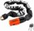 Kryptonite Kabelschloss Evolution series 4 Integrated Chain 1090, Schwarz, 90cm