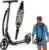 KESSER® City Scooter 205 mm Wheels PU Big Wheel – Pro-S Scooter with Double Suspension City Scooter Foldable and Height Adjustable Scooter Kick Scooter for Adults and Children