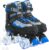 Nattork Children’s Roller Skates for Girls, Boys and Beginners, 4 Sizes, Adjustable Roller Skates with Luminous Wheels for Children and Beginners, for Outdoor and Indoor Use