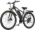 E-Bike Mountainbike CF29, Weißgrün 48V15AH Akku