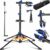 KESSER Bicycle Mounting Stand Professional Repair Stand Bicycle Stand + Bag Bicycle Repair Stand up to 30 kg Bicycle Repair Stand with Tool Tray + Magnetic Compartment Rotatable