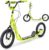 HyperMotion Runkie City Scooter 16 Inch Pneumatic Tyres, Height-Adjustable Handlebar, Double Brake System, Large Scooter for Children from 8 Years, Teenagers and Adults, Yellow