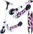 Bergen City Scooter Sonic – Foldable, Aluminium, 145 mm PU Wheels, Shock Absorber, Rear Brake, 3-Way Height Adjustable, from 5 Years, Lightweight, Replacement Cover Film