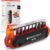 PB Swiss Tools Bicycle Multitool PB 470 | 100% Swiss Made | Multitool Tool with Bits, Angle Screwdriver, Adapter, Tyre Lever for Mountain Bike, Road Bike, Bicycle