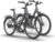A Dece Oasis ADO ebike 28 inches, Air 28 E-Bike *2 Electric Bicycle, 345.00 Wh Battery, ebike Women/Men, 1 Gear, 3.5 Inch IPS Display, Moment Sensor, Belt Drive