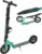 Raven Scooter City Scooter Kickroller Snug Air Wheel 200 mm with Pneumatic Tyres, Bell and Bottle Holder