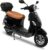Rolektro E-City 45 Retro Electric Moped – 2000 W Electric Moped with Lithium Battery – 2 People 45 km/h E-moped with Road Legal – 70 km Range