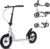 Foldable City Kick Scooter with Handbrake for Adults and Children, 150 kg Load Capacity