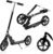 LIONELO Luca Cityroller für Kinder, Jugendliche und Erwachsene bis 100 kg, 200 mm PU-Räder, ABEC-7 Kugellager, ShockResist Stoßdämpfung, höhenverstellbar, klappbar, leicht 4,1 kg